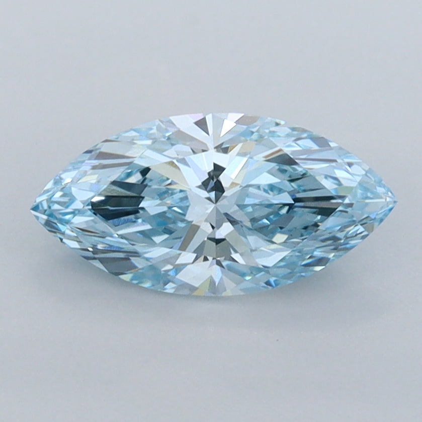 1.00 Carat Marquise Shaped, Ideal Cut, VVS2 Clarity, IGI Certified Lab Grown Diamond