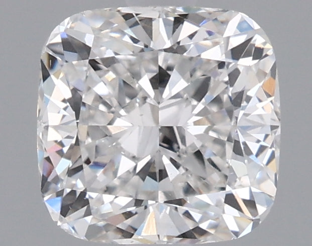 1.55 Carat Cushion Shaped, Ideal Cut, D Color, VVS2 Clarity, IGI Certified Lab Grown Diamond