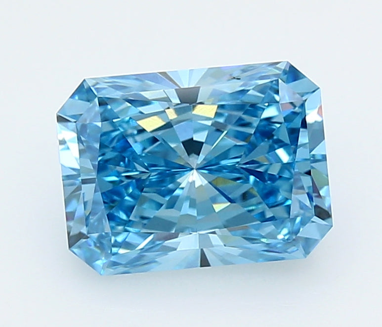 2.51 Carat Radiant Shaped, Ideal Cut, VVS1 Clarity, IGI Certified Lab Grown Diamond