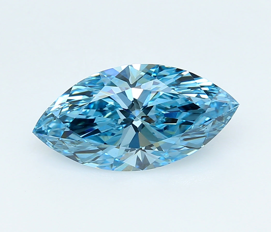 3.04 Carat Marquise Shaped, Ideal Cut, VVS2 Clarity, IGI Certified Lab Grown Diamond
