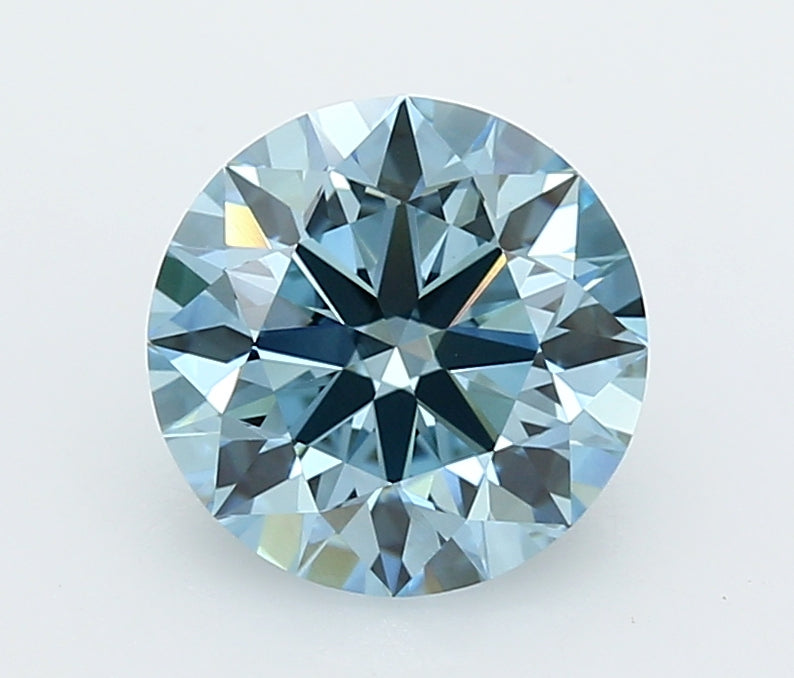 2.37 Carat Round Shaped, Ideal Cut, VVS2 Clarity, IGI Certified Lab Grown Diamond