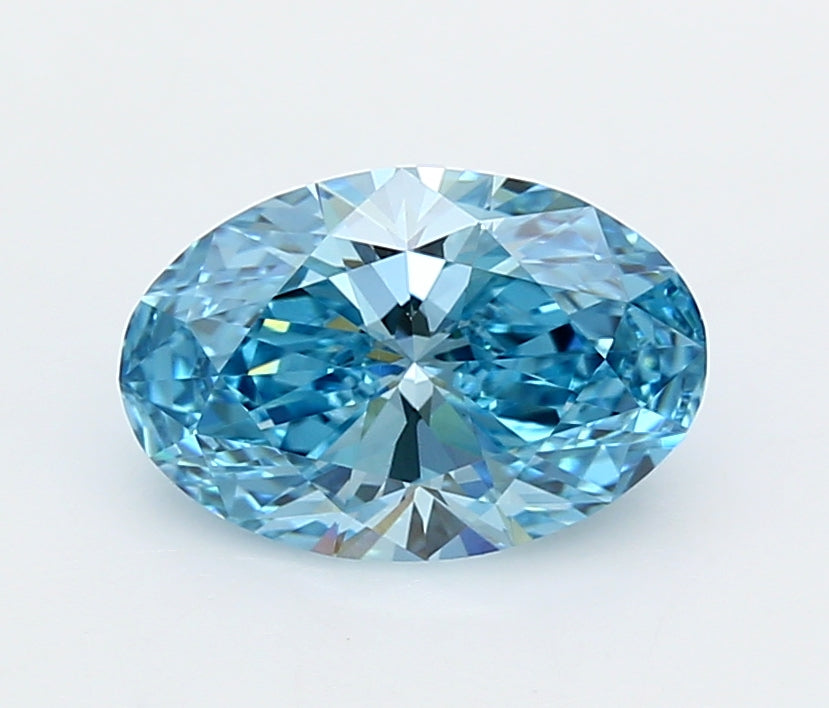 1.75 Carat Oval Shaped, Ideal Cut, VVS2 Clarity, IGI Certified Lab Grown Diamond