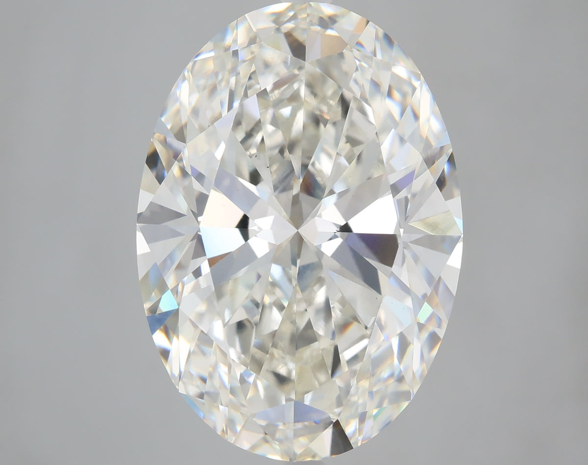 13.22 Carat Oval Shaped, Ideal Cut, H Color, VS1 Clarity, IGI Certified Lab Grown Diamond