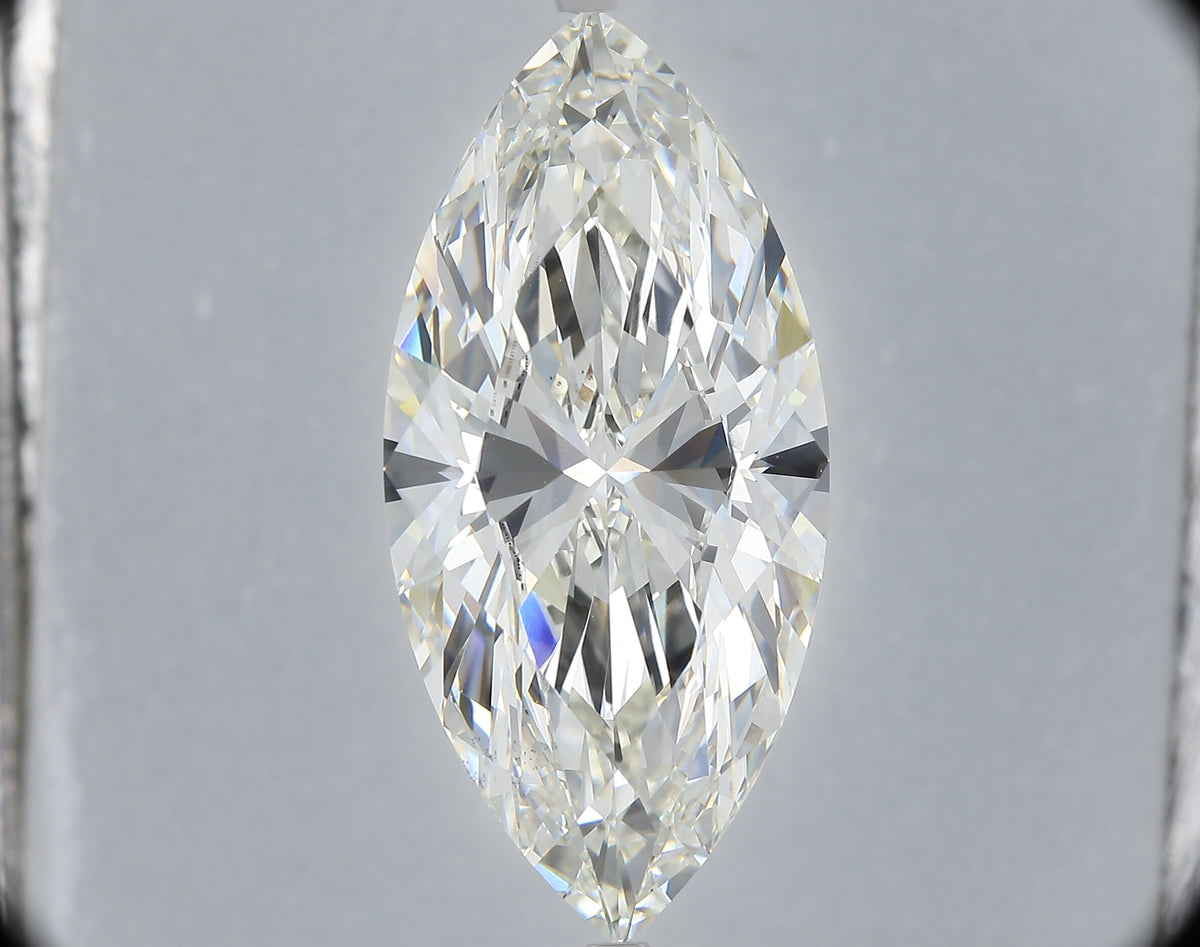 15.85 Carat Marquise Shaped, Ideal Cut, H Color, VS2 Clarity, IGI Certified Lab Grown Diamond