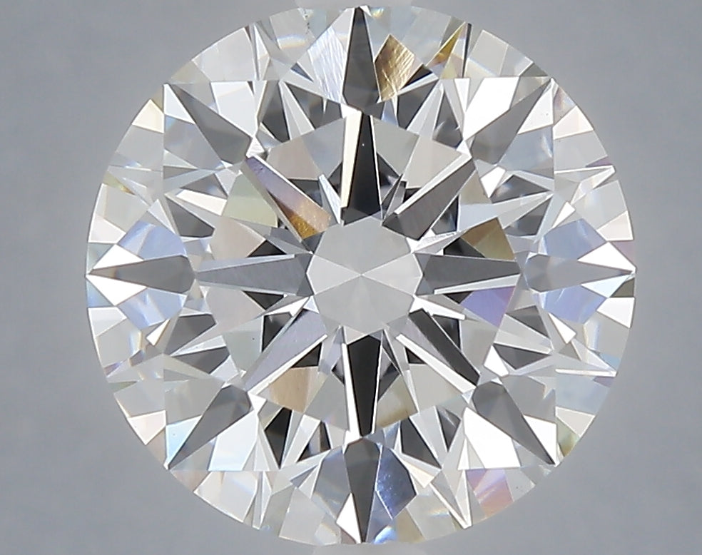 5.30 Carat Round Shaped, Ideal Cut, E Color, VS1 Clarity, IGI Certified Lab Grown Diamond