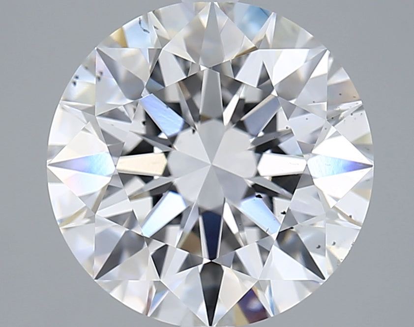 4.53 Carat Round Shaped, Excellent Cut, F Color, VS2 Clarity, IGI Certified Lab Grown Diamond