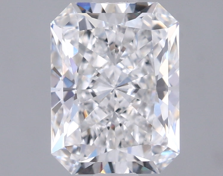 1.24 Carat Radiant Shaped, Ideal Cut, D Color, VS1 Clarity, IGI Certified Lab Grown Diamond
