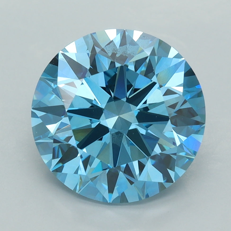 4.00 Carat Round Shaped, Ideal Cut, VS1 Clarity, IGI Certified Lab Grown Diamond