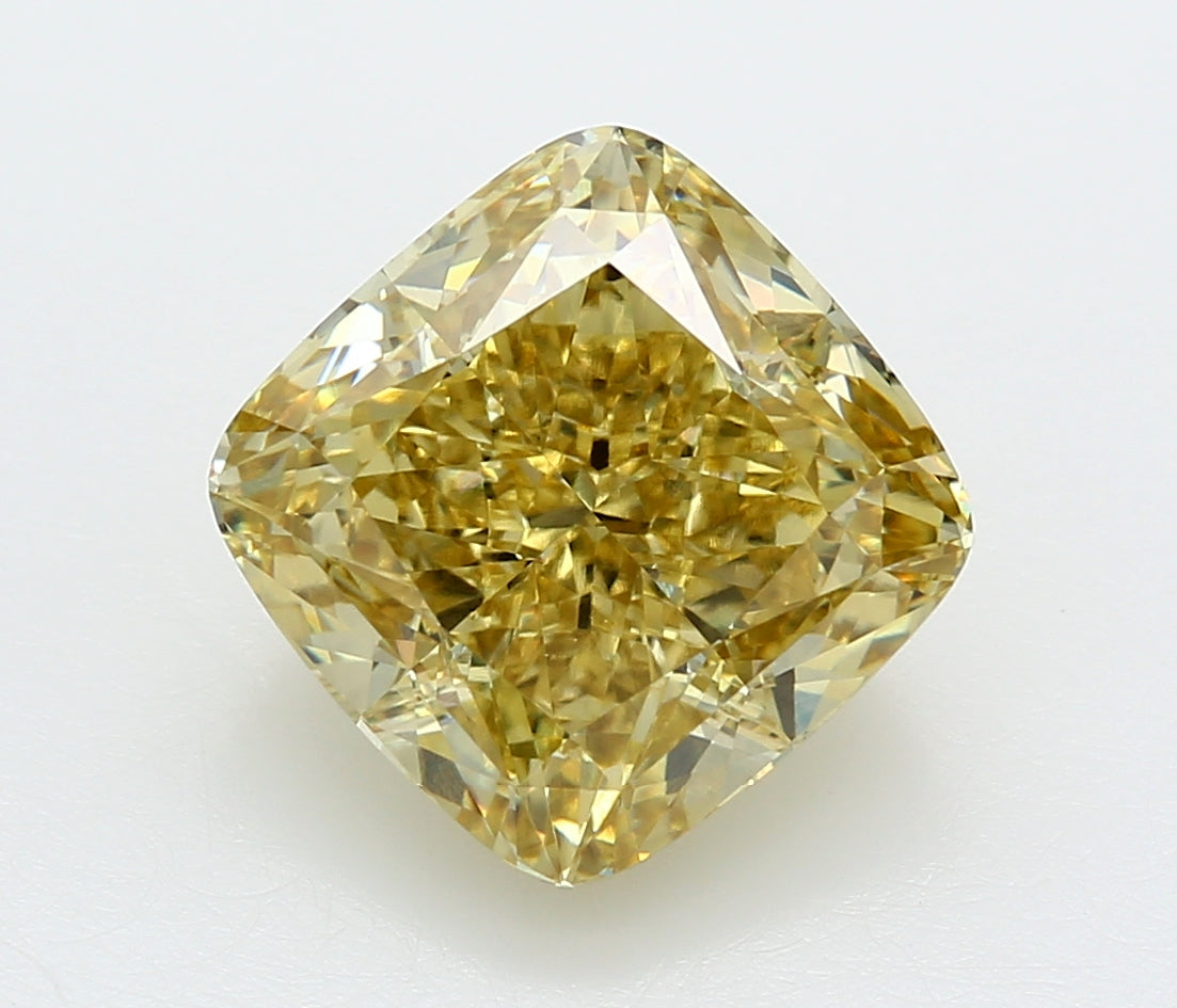 8.08 Carat Cushion Shaped, Ideal Cut, VVS2 Clarity, IGI Certified Lab Grown Diamond