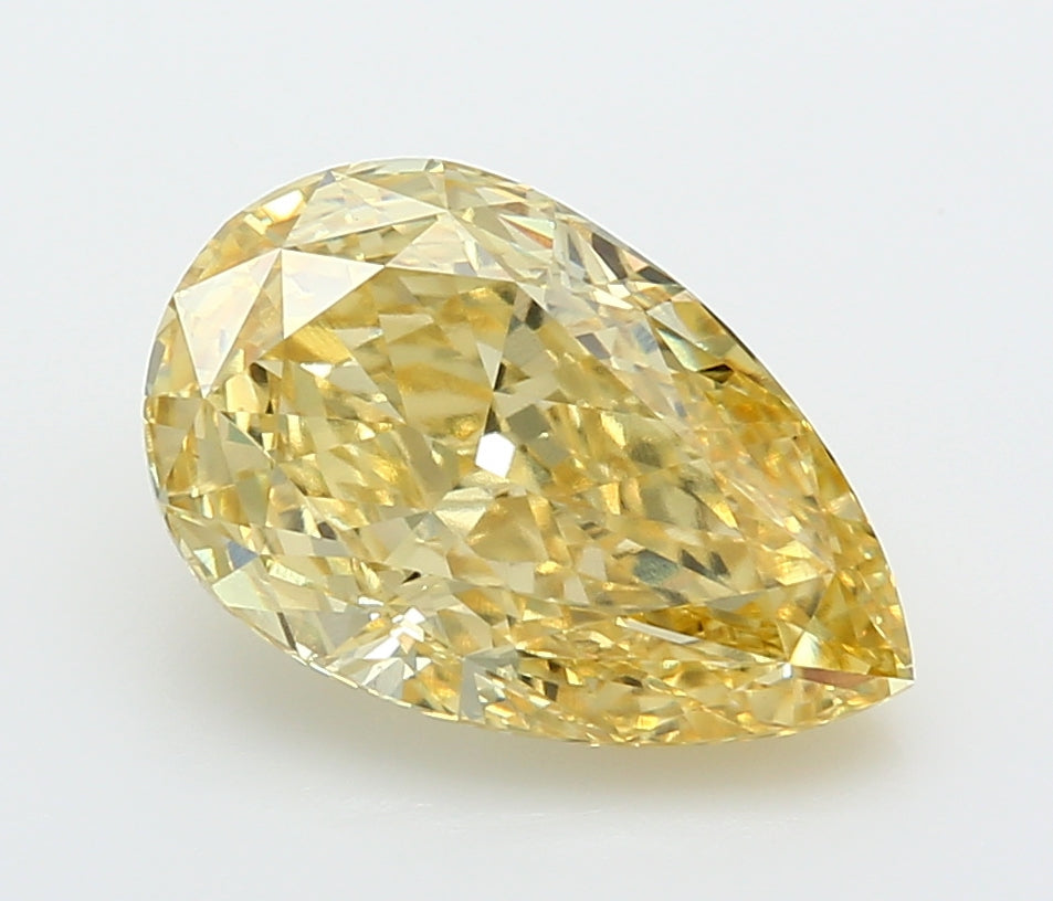 5.07 Carat Pear Shaped, Ideal Cut, VS1 Clarity, IGI Certified Lab Grown Diamond