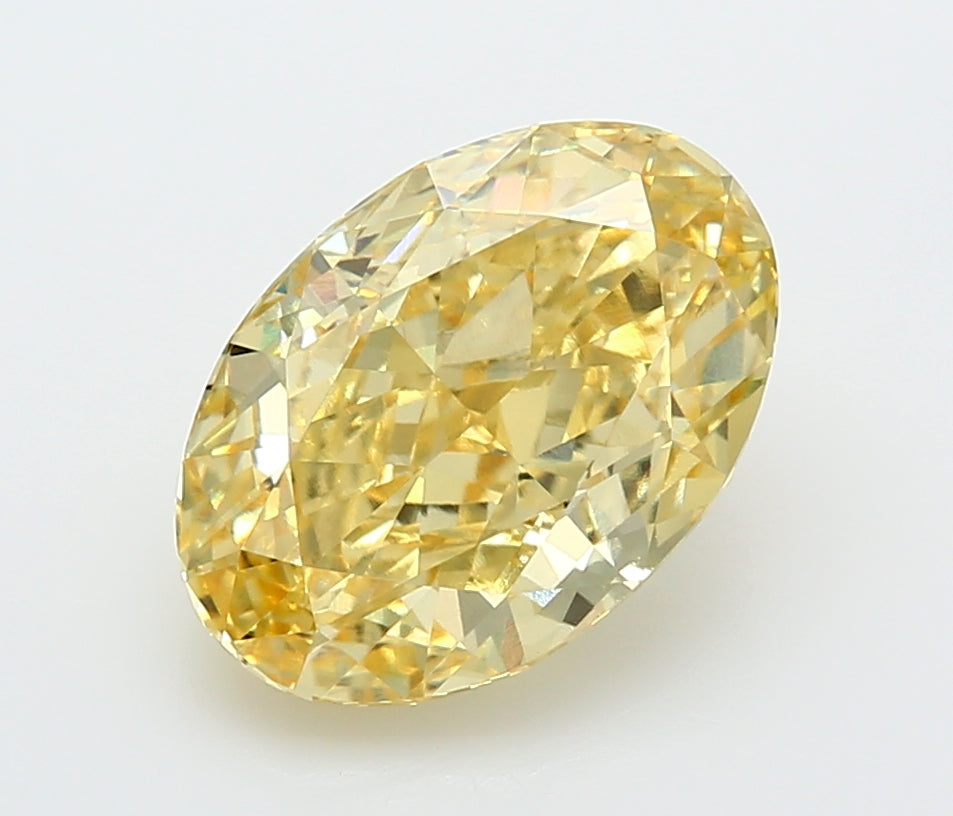 5.12 Carat Oval Shaped, Excellent Cut, VVS2 Clarity, IGI Certified Lab Grown Diamond