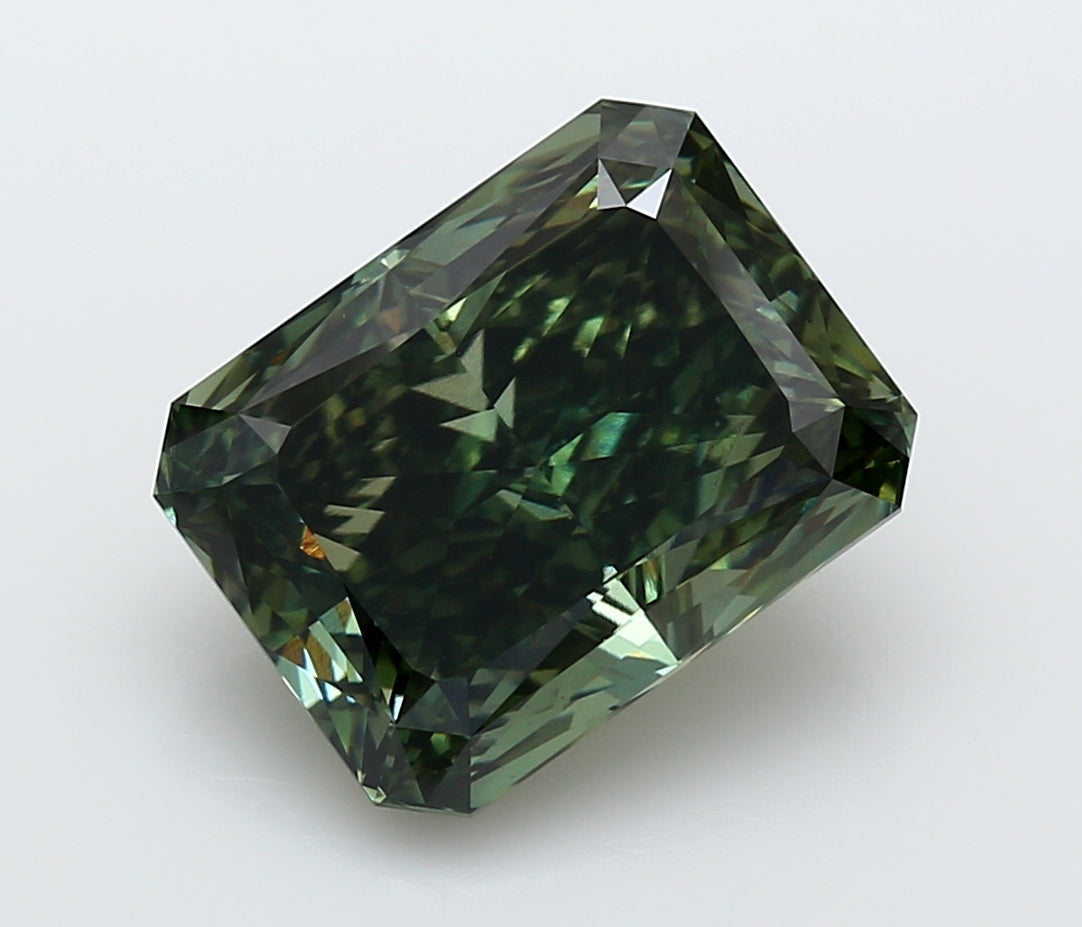 7.40 Carat Radiant Shaped, Ideal Cut, VS2 Clarity, IGI Certified Lab Grown Diamond