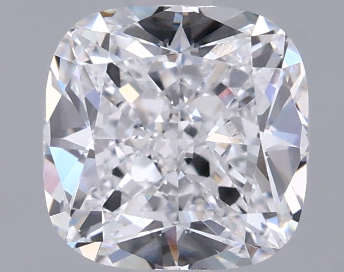 1.52 Carat Cushion Shaped, Ideal Cut, D Color, VVS2 Clarity, IGI Certified Lab Grown Diamond