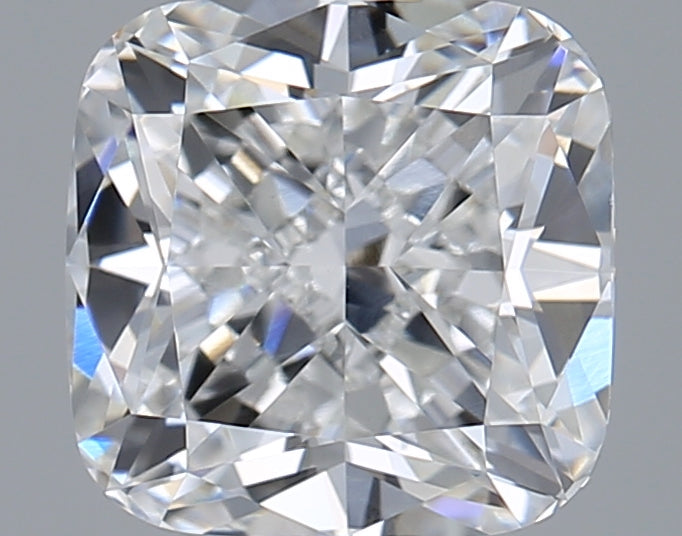 2.01 Carat Cushion Shaped, Ideal Cut, F Color, VVS2 Clarity, GIA Certified Lab Grown Diamond