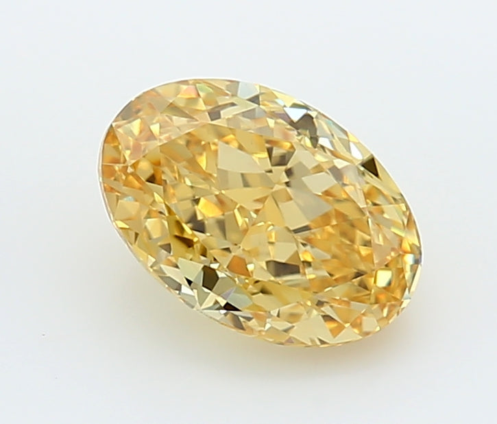 1.55 Carat Oval Shaped, Very Good Cut, VVS2 Clarity, IGI Certified Lab Grown Diamond