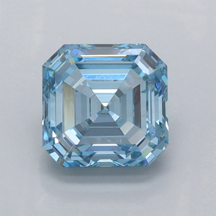 1.00 Carat Asscher Shaped, Ideal Cut, VS2 Clarity, IGI Certified Lab Grown Diamond