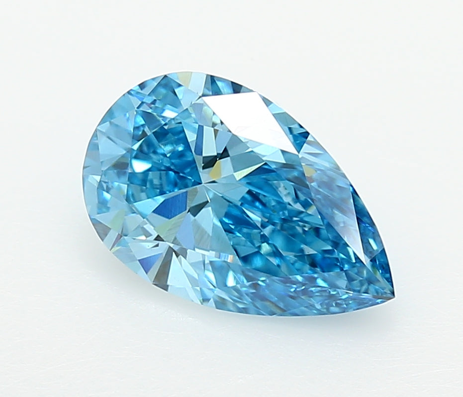 2.02 Carat Pear Shaped, Ideal Cut, VVS2 Clarity, IGI Certified Lab Grown Diamond