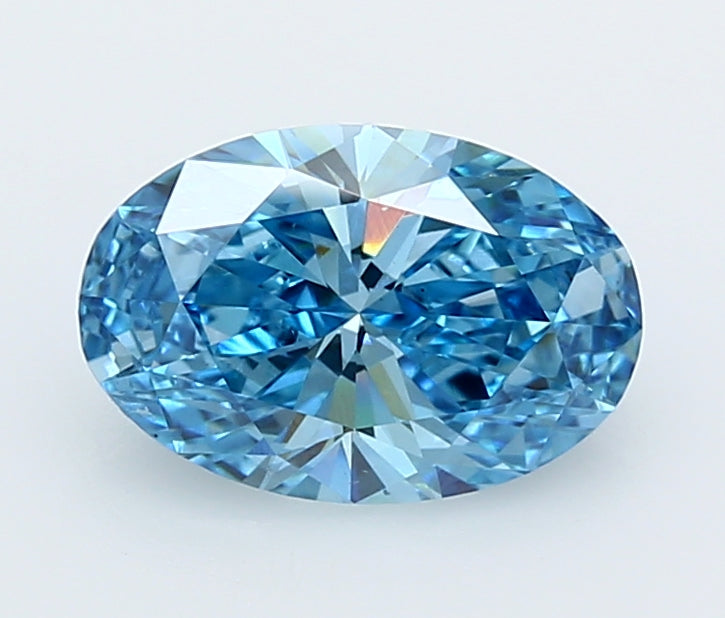 2.06 Carat Oval Shaped, Ideal Cut, VS1 Clarity, IGI Certified Lab Grown Diamond