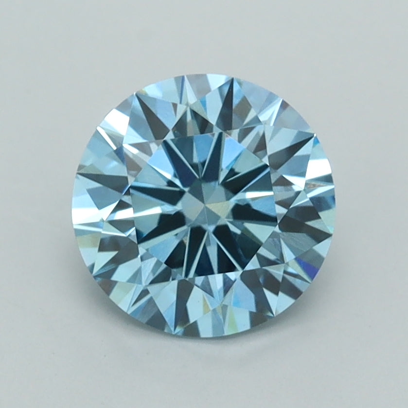 1.51 Carat Round Shaped, Ideal Cut, VVS2 Clarity, IGI Certified Lab Grown Diamond