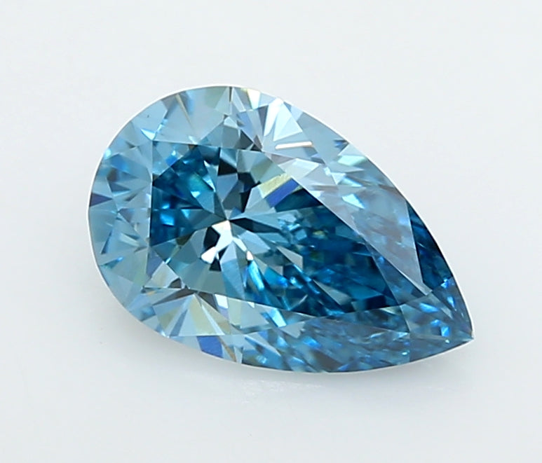 1.62 Carat Pear Shaped, Ideal Cut, VVS2 Clarity, IGI Certified Lab Grown Diamond