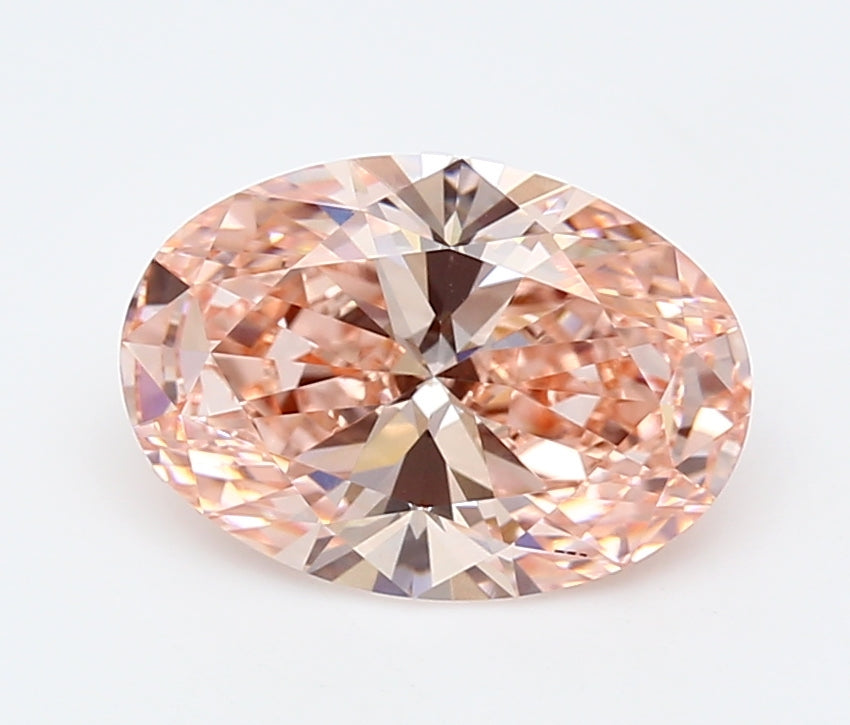 3.04 Carat Oval Shaped, Ideal Cut, VVS2 Clarity, IGI Certified Lab Grown Diamond