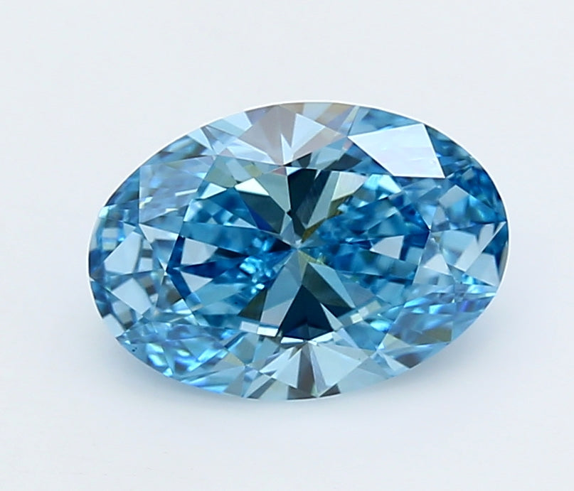 2.51 Carat Oval Shaped, Ideal Cut, VVS2 Clarity, IGI Certified Lab Grown Diamond