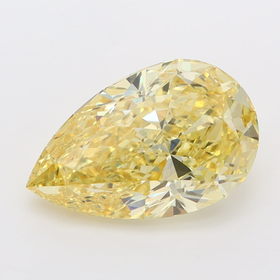 2.34 Carat Pear Shaped, Excellent Cut, VVS2 Clarity, IGI Certified Lab Grown Diamond