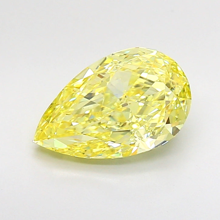 2.56 Carat Pear Shaped, Excellent Cut, VS1 Clarity, IGI Certified Lab Grown Diamond