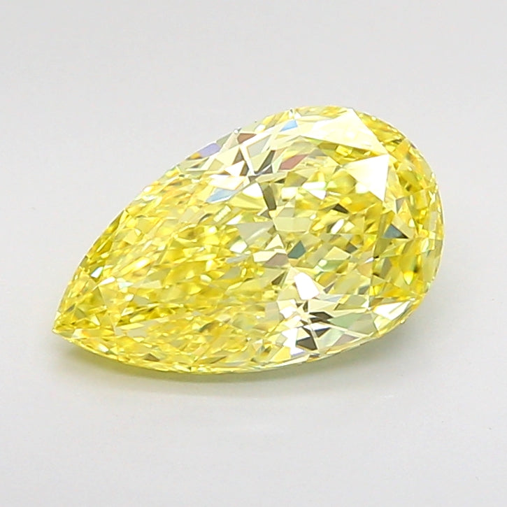 2.02 Carat Pear Shaped, Excellent Cut, VVS2 Clarity, IGI Certified Lab Grown Diamond