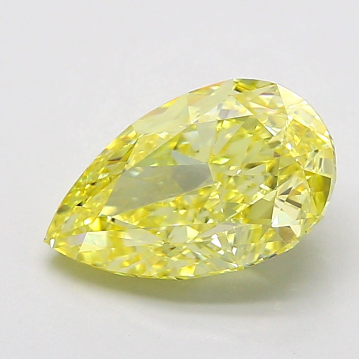 2.14 Carat Pear Shaped, Very Good Cut, VVS2 Clarity, IGI Certified Lab Grown Diamond
