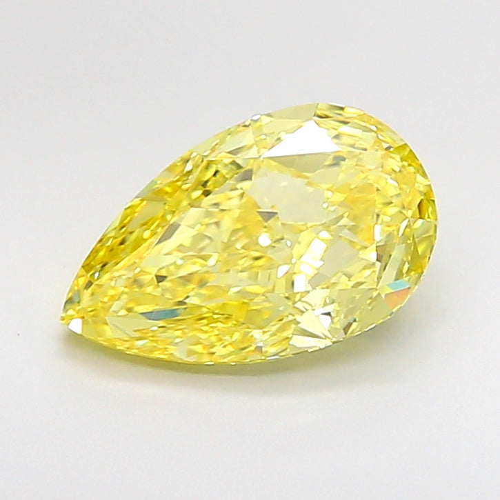 2.33 Carat Pear Shaped, Ideal Cut, VVS2 Clarity, IGI Certified Lab Grown Diamond