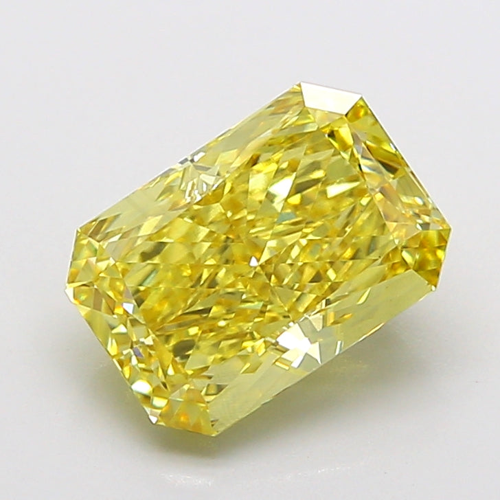 3.50 Carat Radiant Shaped, Excellent Cut, VS1 Clarity, IGI Certified Lab Grown Diamond