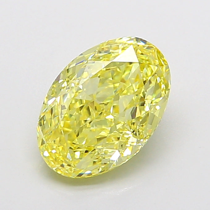 3.05 Carat Oval Shaped, Excellent Cut, VVS2 Clarity, IGI Certified Lab Grown Diamond