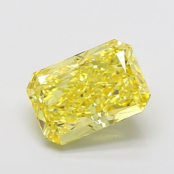 3.73 Carat Radiant Shaped, Excellent Cut, VS1 Clarity, IGI Certified Lab Grown Diamond