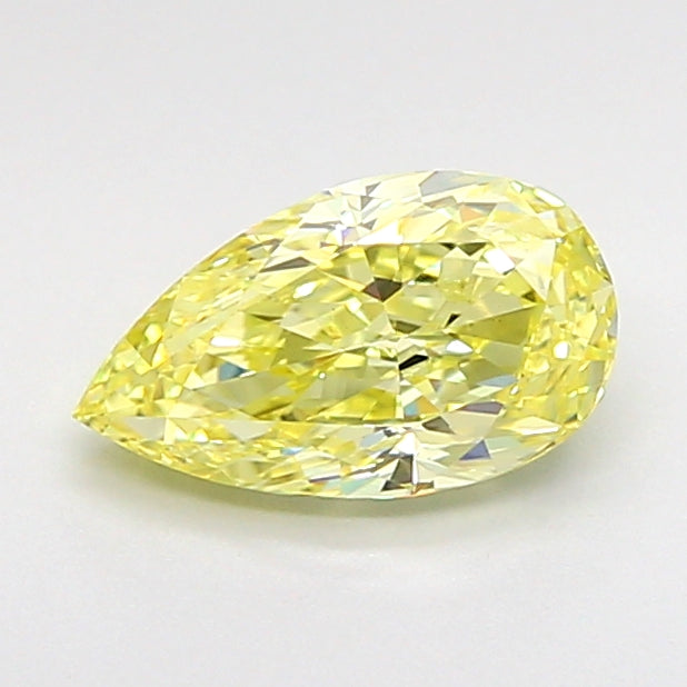 1.00 Carat Pear Shaped, Very Good Cut, VVS2 Clarity, IGI Certified Lab Grown Diamond