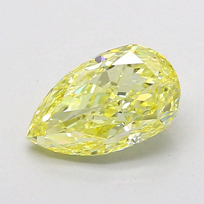 1.54 Carat Pear Shaped, Very Good Cut, VVS2 Clarity, IGI Certified Lab Grown Diamond