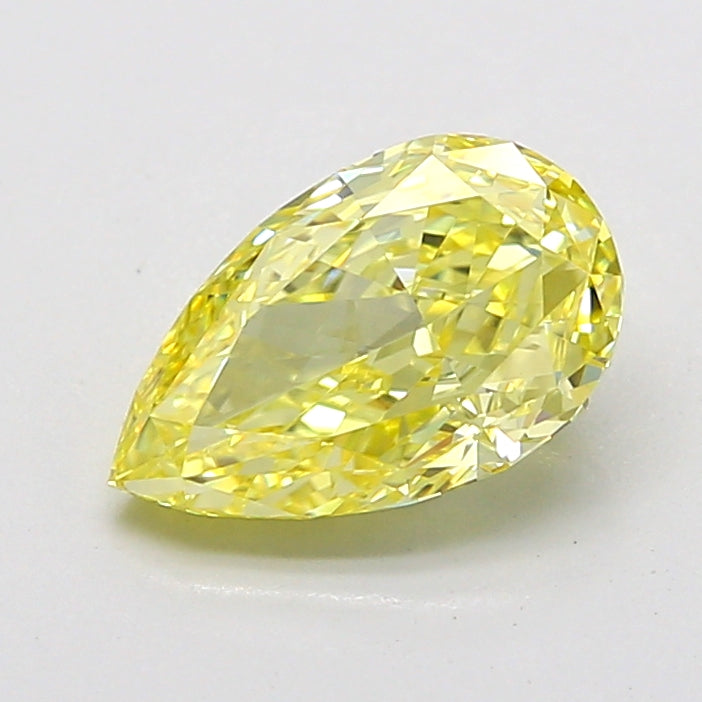 1.54 Carat Pear Shaped, Excellent Cut, VVS2 Clarity, IGI Certified Lab Grown Diamond