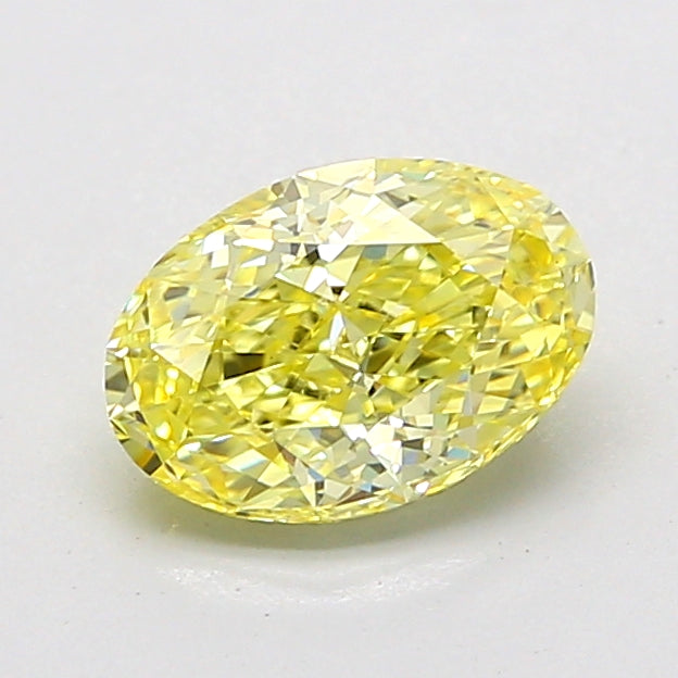 1.00 Carat Oval Shaped, Excellent Cut, VVS2 Clarity, IGI Certified Lab Grown Diamond