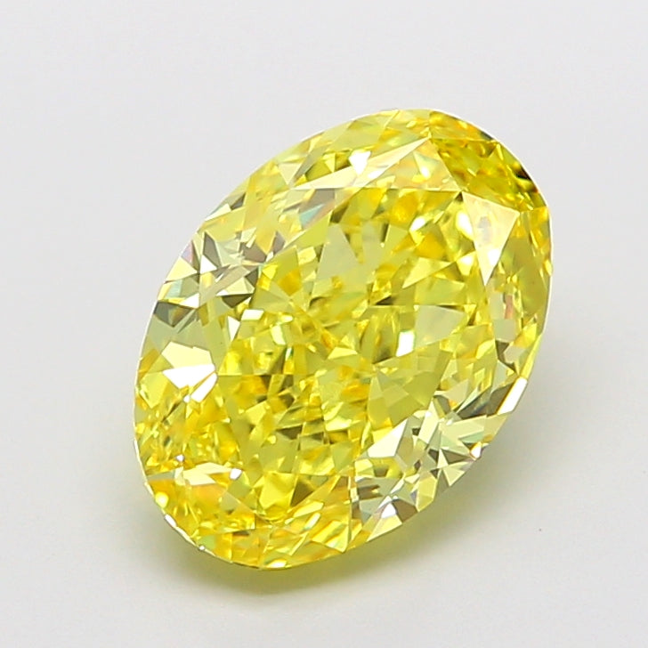 5.16 Carat Oval Shaped, Very Good Cut, VVS2 Clarity, IGI Certified Lab Grown Diamond