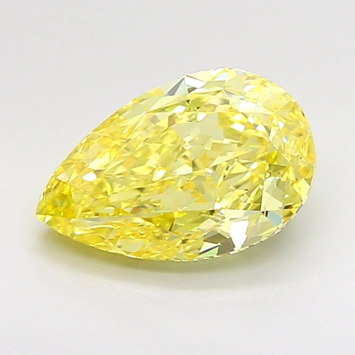 1.88 Carat Pear Shaped, Excellent Cut, VS1 Clarity, IGI Certified Lab Grown Diamond