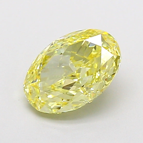 0.95 Carat Oval Shaped, Ideal Cut, VVS2 Clarity, IGI Certified Lab Grown Diamond
