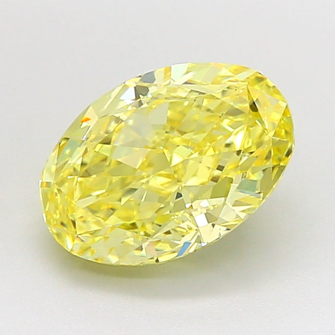 2.53 Carat Oval Shaped, Very Good Cut, VVS2 Clarity, IGI Certified Lab Grown Diamond