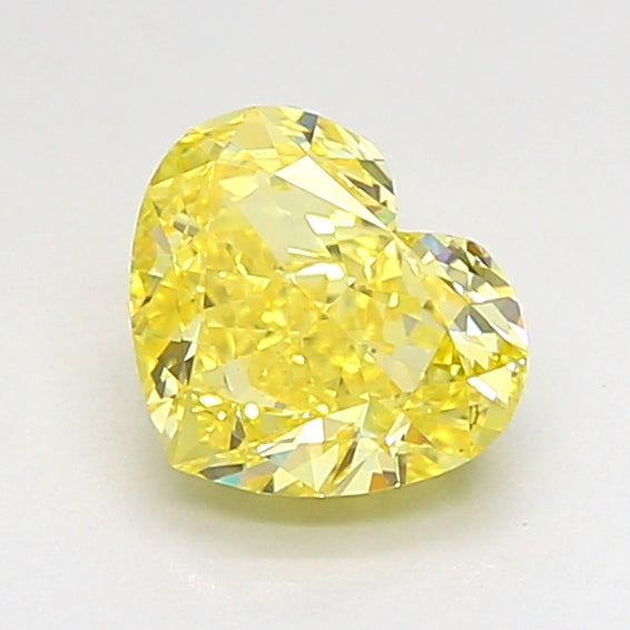 1.02 Carat Heart Shaped, Ideal Cut, VS1 Clarity, IGI Certified Lab Grown Diamond