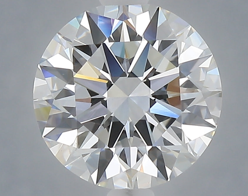 2.03 Carat Round Shaped, Excellent Cut, E Color, VVS2 Clarity, IGI Certified Lab Grown Diamond