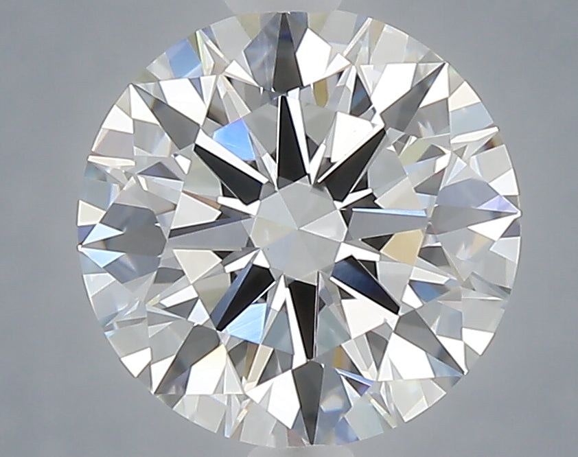 2.06 Carat Round Shaped, Ideal Cut, E Color, VVS2 Clarity, IGI Certified Lab Grown Diamond