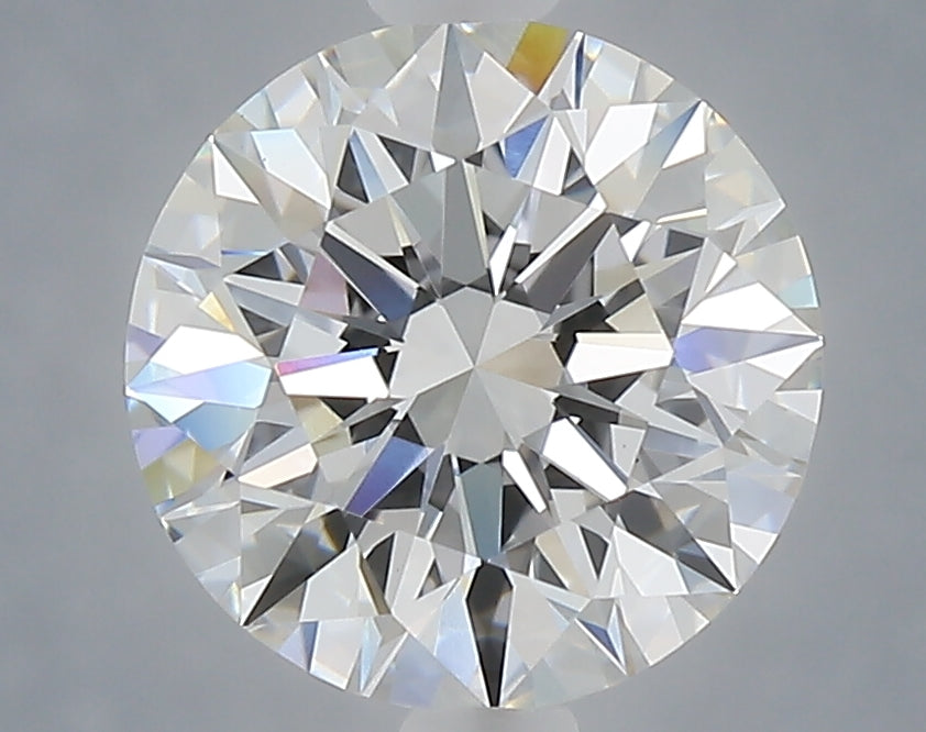 2.04 Carat Round Shaped, Excellent Cut, E Color, VVS2 Clarity, IGI Certified Lab Grown Diamond
