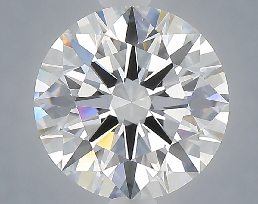 2.06 Carat Round Shaped, Ideal Cut, E Color, VVS2 Clarity, IGI Certified Lab Grown Diamond