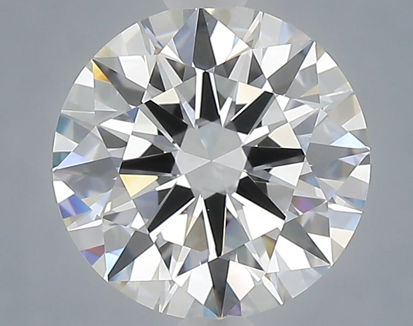 2.06 Carat Round Shaped, Excellent Cut, E Color, VVS2 Clarity, IGI Certified Lab Grown Diamond