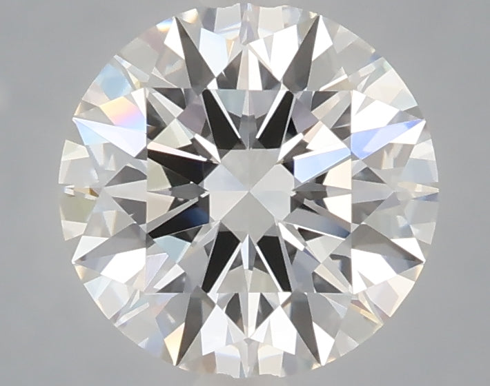 2.06 Carat Round Shaped, Excellent Cut, E Color, VVS2 Clarity, IGI Certified Lab Grown Diamond