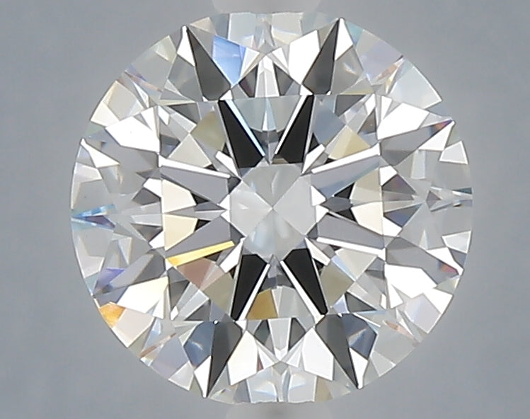 2.07 Carat Round Shaped, Ideal Cut, E Color, VVS2 Clarity, IGI Certified Lab Grown Diamond